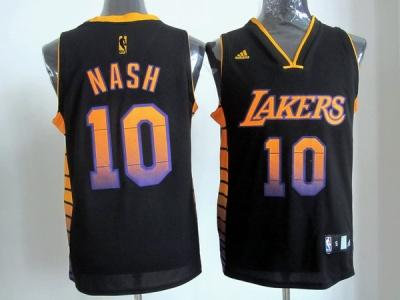 nba los angeles lakers #10 nash black jerseys(Limited Edition) nba los angeles lakers #10 nash black jerseys(Limited Edition)