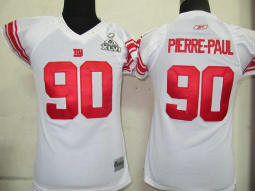 20123170191350241.jpgNew York Giants 90 Pierre-Paul White Womens Field Flirt Premier Jerseys