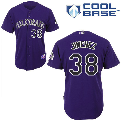 MLB jersey Colorado Rockies 38 jimemez purple MLB jersey Colorado Rockies 38 jimemez purple
