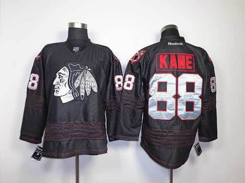 NHL Chicago Blackhawks 88 Kan Black Jerseys NHL Chicago Blackhawks 88 Kan Black Jerseys