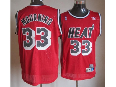 nba miami heat #33 mourning red(m&n) nba miami heat #33 mourning red(m&n)
