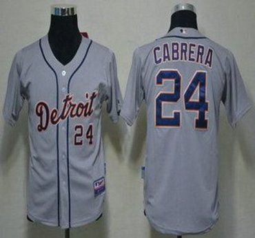Kids Detroit Tigers 24 Miguel Cabrera Grey MLB Jerseys Kids Detroit Tigers 24 Miguel Cabrera Grey MLB Jerseys
