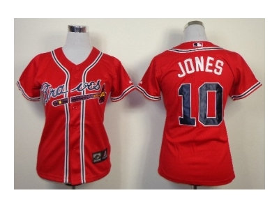 women mlb jerseys atlanta braves #10 jones red(cool base) women mlb jerseys atlanta braves #10 jones red(cool base)
