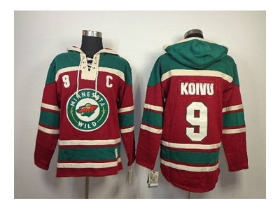 nhl jerseys minnesota wild #9 koivu red-green(pullover hooded sweatshirt)(patch C) nhl jerseys minnesota wild #9 koivu red-green(pullover hooded sweatshirt)(patch C)