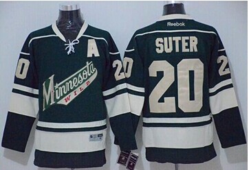 Minnesota Wild #20 Ryan Suter Green Stitched NHL Jersey Minnesota Wild #20 Ryan Suter Green Stitched NHL Jersey