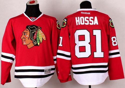 Chicago Blackhawks #81 Marian Hossa Red NHL Jersey Chicago Blackhawks #81 Marian Hossa Red NHL Jersey
