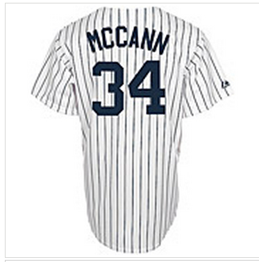 New York Yankees #34 Replica Brian McCann Home Jersey New York Yankees #34 Replica Brian McCann Home Jersey