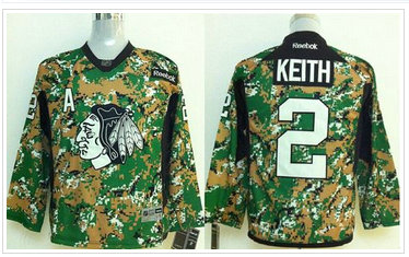 Youth NHL Chicago Blackhawks #2 Duncan Keith Camo Veterans Day Practice Stitched Jersey Youth NHL Chicago Blackhawks #2 Duncan Keith Camo Veterans Day Practice Stitched Jersey