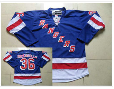 New York Rangers #36 Mats Zuccarello Blue Home NHL Jersey New York Rangers #36 Mats Zuccarello Blue Home NHL Jersey