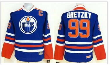Youth NHL Edmonton Oilers #99 Wayne Gretzky Stitched Light Blue NHL Jersey Youth NHL Edmonton Oilers #99 Wayne Gretzky Stitched Light Blue NHL Jersey