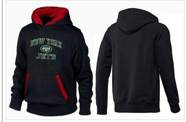New York Jets Heart & Soul Pullover Hoodie Black & Red New York Jets Heart & Soul Pullover Hoodie Black & Red