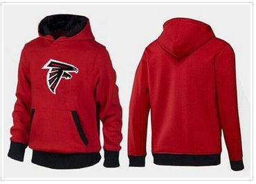Atlanta Falcons Logo Pullover Hoodie Red & Black Atlanta Falcons Logo Pullover Hoodie Red & Black
