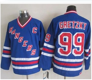 New York Rangers #99 Wayne Gretzky Blue CCM Heroes of Hockey Alumni Stitched NHL Jersey New York Rangers #99 Wayne Gretzky Blue CCM Heroes of Hockey Alumni Stitched NHL Jersey