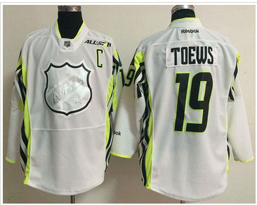 Chicago Blackhawks #19 Jonathan Toews White 2015 All Star Stitched NHL Jersey Chicago Blackhawks #19 Jonathan Toews White 2015 All Star Stitched NHL Jersey