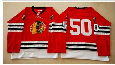 Mitchell And Ness 1960-61 Chicago Blackhawks #50 Corey Crawford Red Stitched NHL Jersey Mitchell And Ness 1960-61 Chicago Blackhawks #50 Corey Crawford Red Stitched NHL Jersey