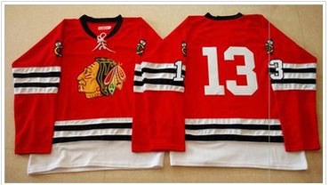 Mitchell And Ness 1960-61 Chicago Blackhawks #13 Daniel Carcillo Red Stitched NHL Jersey Mitchell And Ness 1960-61 Chicago Blackhawks #13 Daniel Carcillo Red Stitched NHL Jersey
