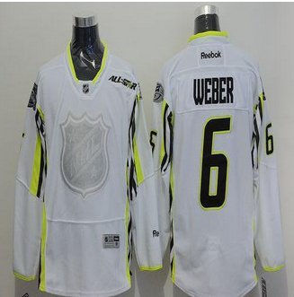 Nashville Predators #6 Shea Weber White 2015 All Star Stitched NHL Jersey Nashville Predators #6 Shea Weber White 2015 All Star Stitched NHL Jersey