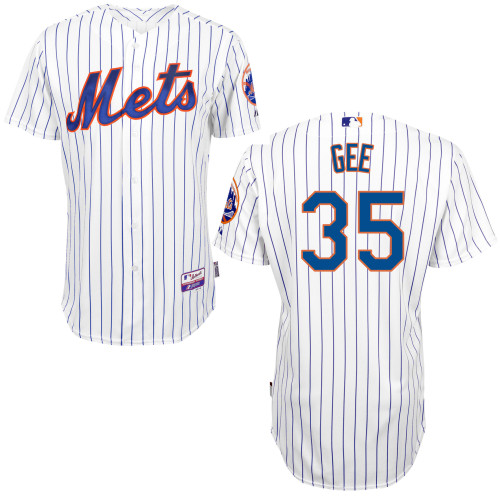 New York Mets #35 Gee White 2015 Authentic Personalized Home Jersey New York Mets #35 Gee White 2015 Authentic Personalized Home Jersey