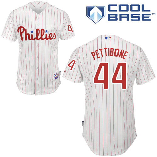 Philadelphia Phillies 2015#44 Pettibone Personalized Home White Jersey