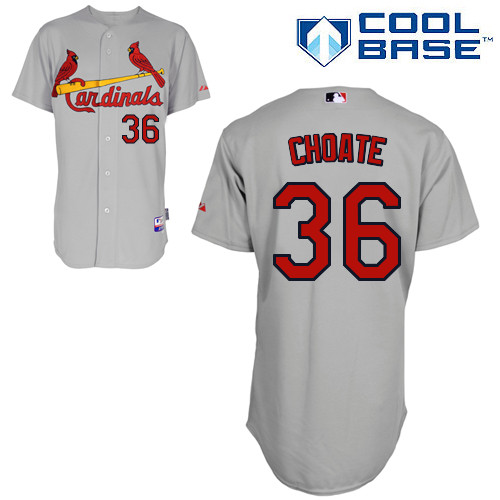 St.Louis Cardinals #36 Choate Gray Baseball Jersey St.Louis Cardinals #36 Choate Gray Baseball Jersey