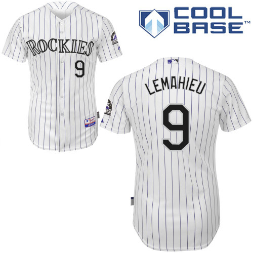 Colorado Rockies #9DJ  Lemahieu 2015 Personalized Home White Jersey