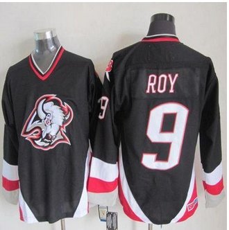 Buffalo Sabres #9 Derek Roy Black CCM Throwback Stitched NHL Jersey Buffalo Sabres #9 Derek Roy Black CCM Throwback Stitched NHL Jersey