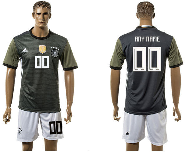 2018 World Cup Men Germany Black Home Customized Soccer Country Jersey 2018 World Cup Men Germany Black Home Customized Soccer Country Jersey