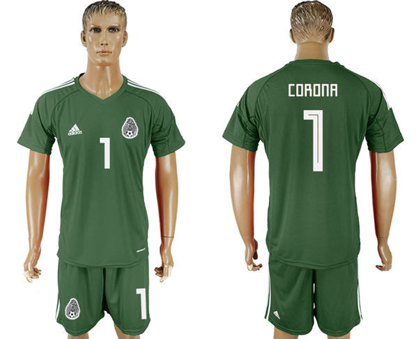 2018 World Cup Men Mexico #1 Corona Home Green Soccer Country Jersey 2018 World Cup Men Mexico #1 Corona Home Green Soccer Country Jersey