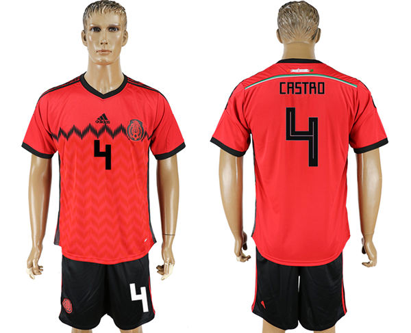 2018 World Cup Men Mexico #4 Crstro Home Soccer Country Jersey 2018 World Cup Men Mexico #4 Crstro Home Soccer Country Jersey