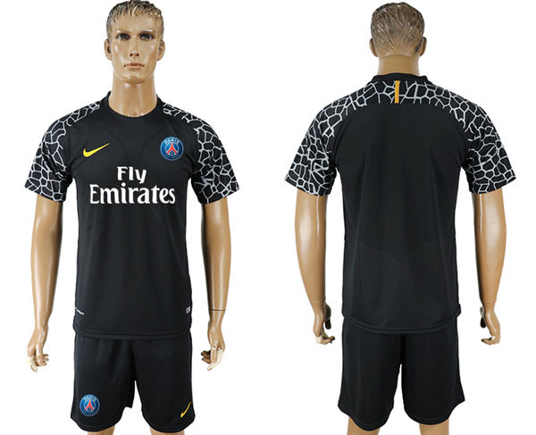 2018 World Cup Men Paris Saint-Germain Away Black Soccer Club Jersey 2018 World Cup Men Paris Saint-Germain Away Black Soccer Club Jersey