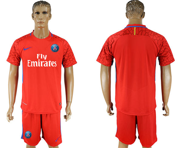 2018 World Cup Men Paris Saint-Germain Away Red Soccer Club Jersey 2018 World Cup Men Paris Saint-Germain Away Red Soccer Club Jersey