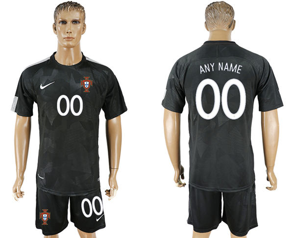 2018 World Cup Men Portugal Home Customized Soccer Country Jersey