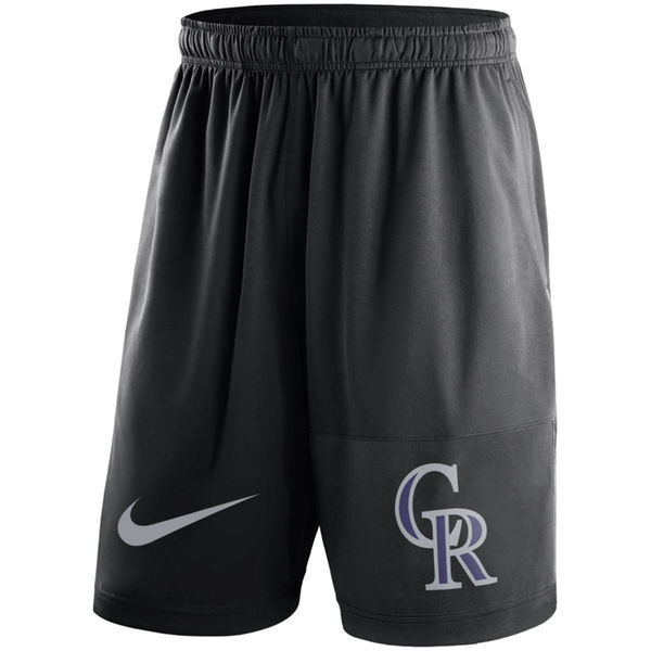 33Men's Colorado Rockies Nike Black Dry Fly Shorts 33Men's Colorado Rockies Nike Black Dry Fly Shorts