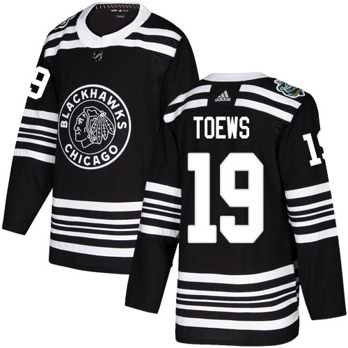 Adidas Blackhawks #19 Jonathan Toews Black Authentic 2019 Winter Classic Stitched NHL Jersey Adidas Blackhawks #19 Jonathan Toews Black Authentic 2019 Winter Classic Stitched NHL Jersey