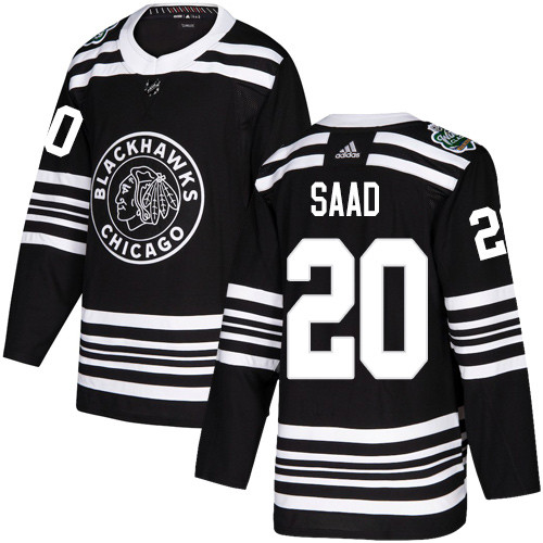 Adidas Blackhawks #20 Brandon Saad Black Authentic 2019 Winter Classic Stitched NHL Jersey Adidas Blackhawks #20 Brandon Saad Black Authentic 2019 Winter Classic Stitched NHL Jersey