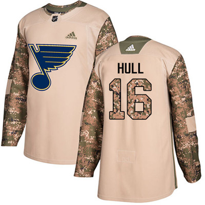 Adidas Blues #16 Brett Hull Camo Authentic 2017 Veterans Day Stitched Youth NHL Jersey Adidas Blues #16 Brett Hull Camo Authentic 2017 Veterans Day Stitched Youth NHL Jersey