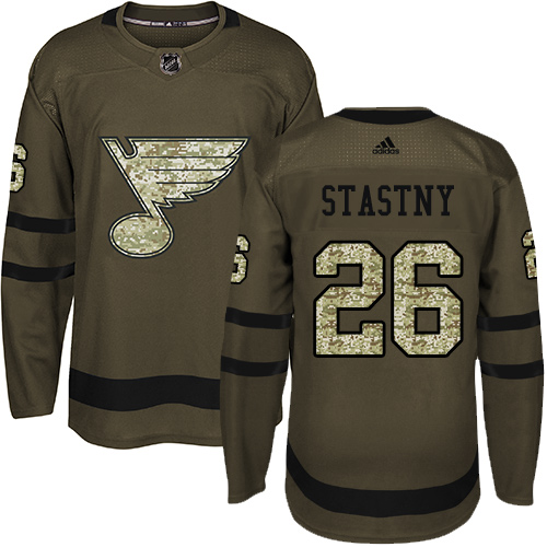 Adidas Blues #26 Paul Stastny Green Salute to Service Stitched NHL Jersey Adidas Blues #26 Paul Stastny Green Salute to Service Stitched NHL Jersey