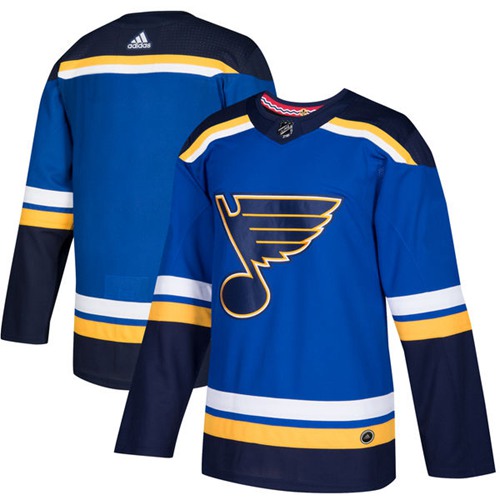 Adidas Blues Blank Blue Home Authentic Stitched NHL Jersey Adidas Blues Blank Blue Home Authentic Stitched NHL Jersey
