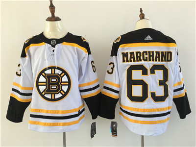 Adidas Bruins #63 Brad Marchand White Stitched NHL Jersey. Adidas Bruins #63 Brad Marchand White Stitched NHL Jersey.