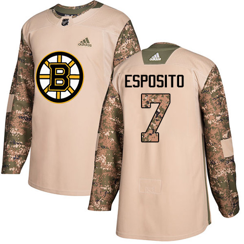 Adidas Bruins #7 Phil Esposito Camo Authentic 2017 Veterans Day Stitched NHL Jersey Adidas Bruins #7 Phil Esposito Camo Authentic 2017 Veterans Day Stitched NHL Jersey