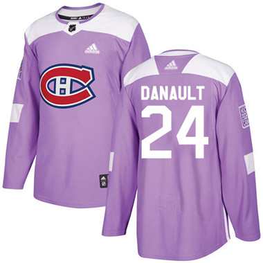 Adidas Canadiens #24 Phillip Danault Purple Authentic Fights Cancer Stitched NHL Jersey Adidas Canadiens #24 Phillip Danault Purple Authentic Fights Cancer Stitched NHL Jersey