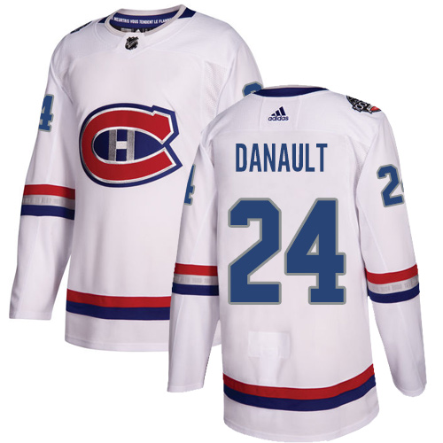 Adidas Canadiens #24 Phillip Danault White Authentic 2017 100 Classic Stitched Youth NHL Jersey Adidas Canadiens #24 Phillip Danault White Authentic 2017 100 Classic Stitched Youth NHL Jersey