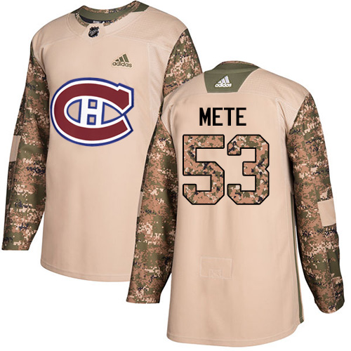 Adidas Canadiens #53 Victor Mete Camo Authentic 2017 Veterans Day Stitched NHL Jersey Adidas Canadiens #53 Victor Mete Camo Authentic 2017 Veterans Day Stitched NHL Jersey