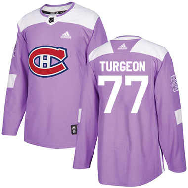 Adidas Canadiens #77 Pierre Turgeon Purple Authentic Fights Cancer Stitched NHL Jersey Adidas Canadiens #77 Pierre Turgeon Purple Authentic Fights Cancer Stitched NHL Jersey