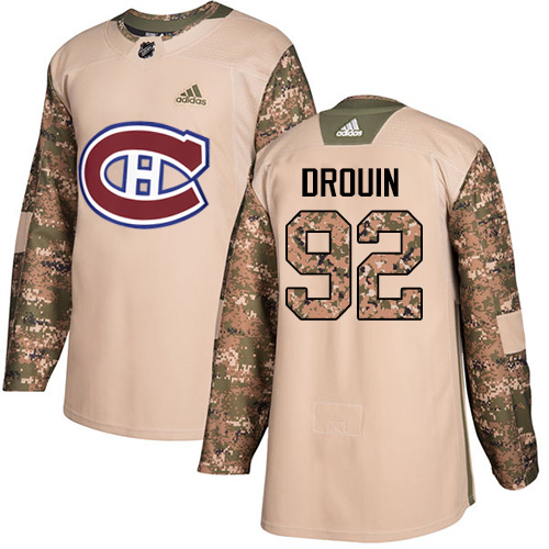 Adidas Canadiens #92 Jonathan Drouin Camo Authentic 2017 Veterans Day Stitched NHL Jersey Adidas Canadiens #92 Jonathan Drouin Camo Authentic 2017 Veterans Day Stitched NHL Jersey