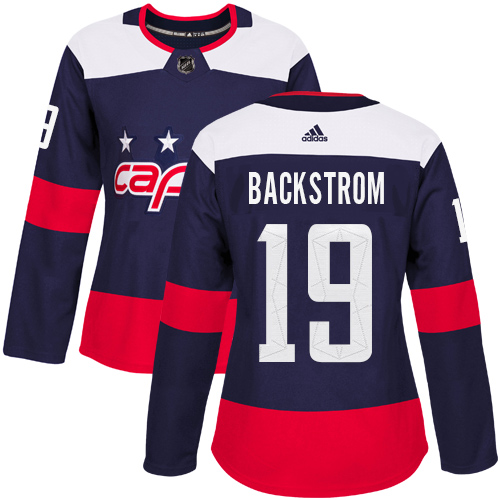 Adidas Capitals #19 Nicklas Backstrom Navy Authentic 2018 Stadium Series Women's Stitched NHL Jersey Adidas Capitals #19 Nicklas Backstrom Navy Authentic 2018 Stadium Series Women's Stitched NHL Jersey