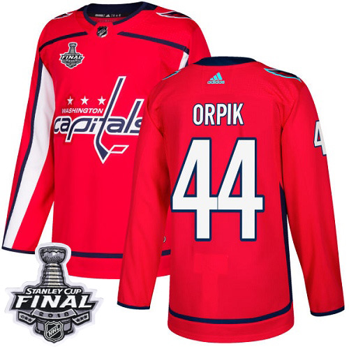 Adidas Capitals #44 Brooks Orpik Red Home Authentic 2018 Stanley Cup Final Stitched NHL Jersey Adidas Capitals #44 Brooks Orpik Red Home Authentic 2018 Stanley Cup Final Stitched NHL Jersey
