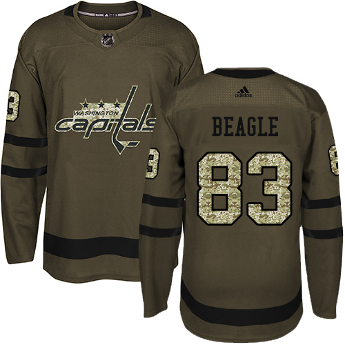 Adidas Capitals #83 Jay Beagle Green Salute to Service Stitched NHL Jersey Adidas Capitals #83 Jay Beagle Green Salute to Service Stitched NHL Jersey