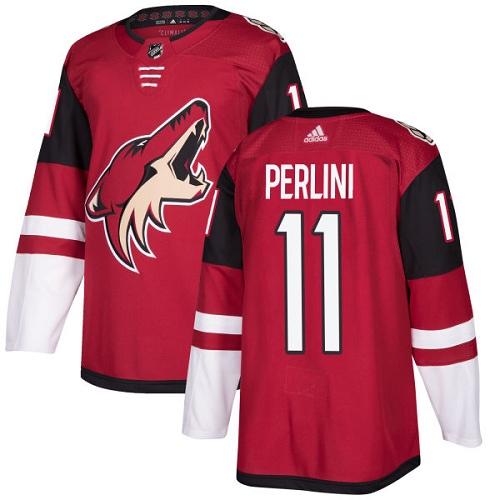 Adidas Coyotes #11 Brendan Perlini Maroon Home Authentic Stitched NHL Jersey Adidas Coyotes #11 Brendan Perlini Maroon Home Authentic Stitched NHL Jersey