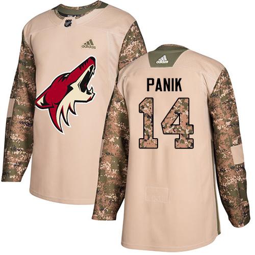 Adidas Coyotes #14 Richard Panik Camo Authentic 2017 Veterans Day Stitched NHL Jersey Adidas Coyotes #14 Richard Panik Camo Authentic 2017 Veterans Day Stitched NHL Jersey